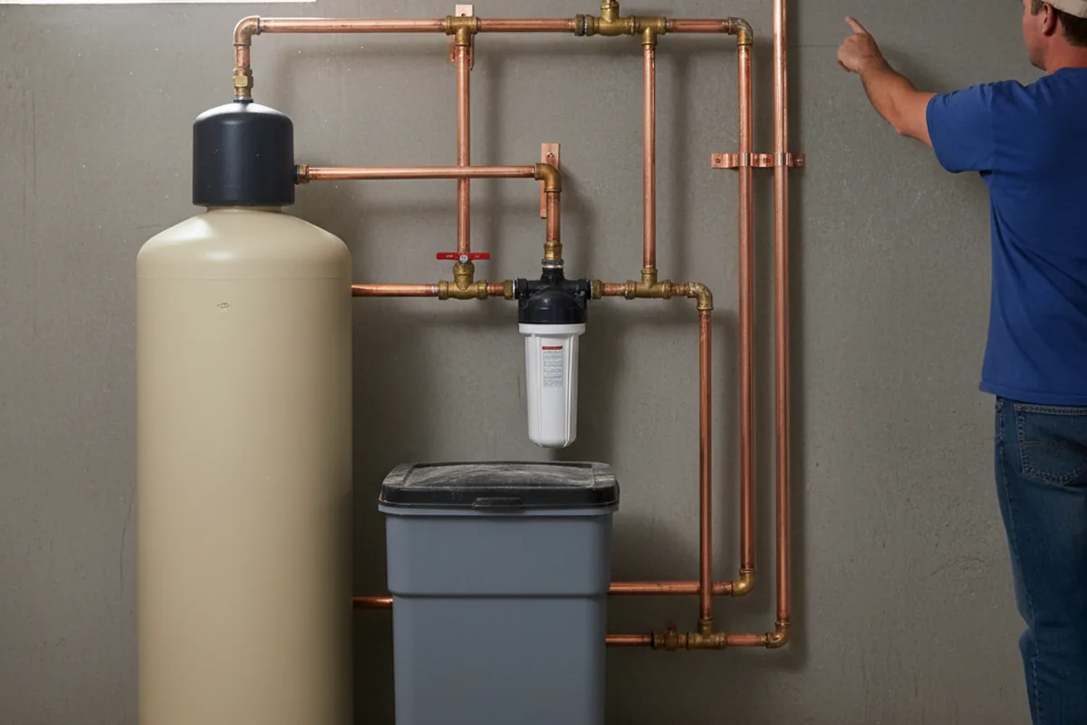 Whole-house water treatment system installed in Palisades